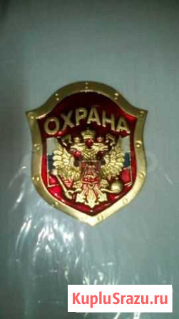 Нагрудный знак,охрана Зеленодольск - изображение 1