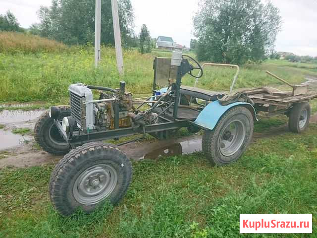 Трактор самодельный с прицепом Чебоксары - изображение 1