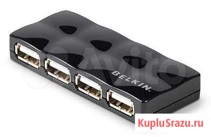 Хаб (разветвитель) belkin F5U404perblk Северодвинск - изображение 1