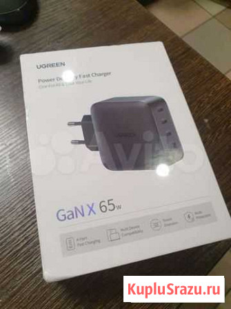 Зарядное устройство uqreen gan x 65w Екатеринбург - изображение 1