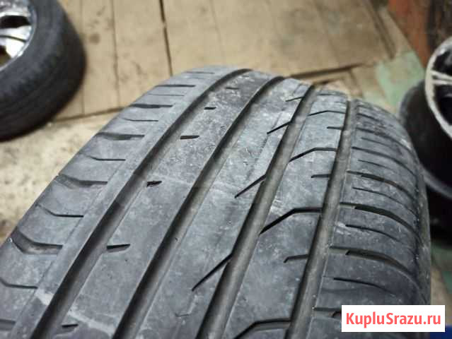 Continental r17 215/55, цена за 4 шины Узловая - изображение 1