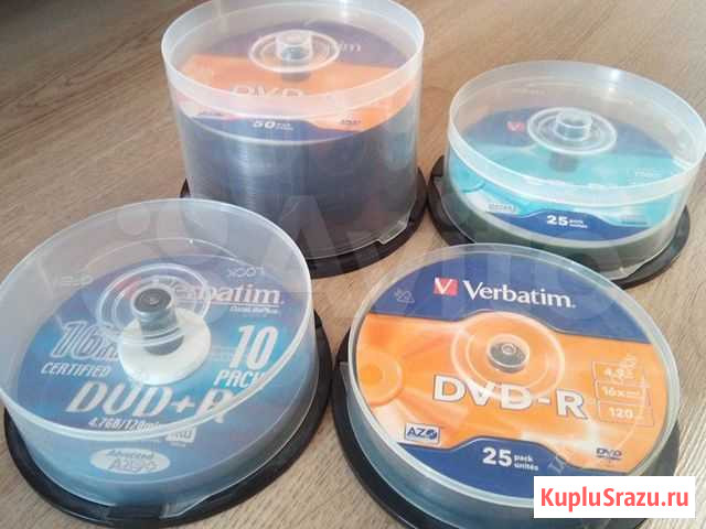 Болванка диски всё одним комплектом DVD-R, DVD+R Мытищи - изображение 1
