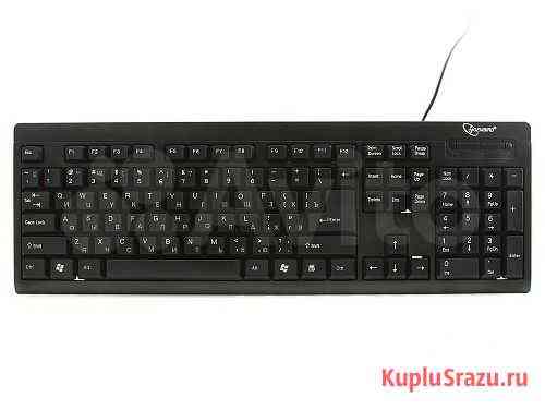 Клавиатура Gembird KB-8300-BL-R черная PS/2 Тольятти