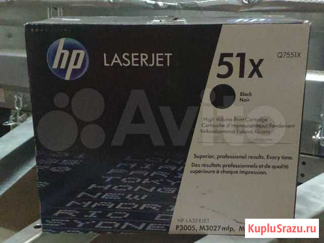 Картридж HP Q7551X Казань - изображение 1
