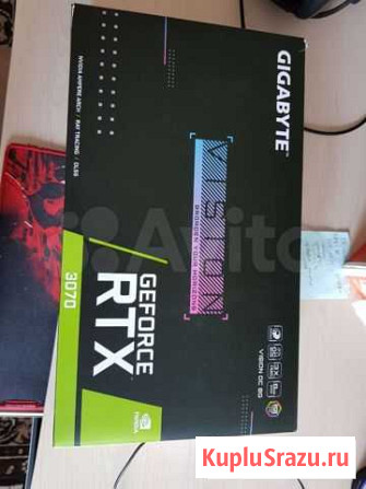 Gigabyte GeForce RTX 3070 vision OC 8G Усолье-Сибирское - изображение 1