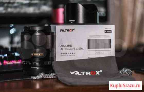 Объектив Viltrox 33mm f/1.4 STM для fujifilm X Мурманск