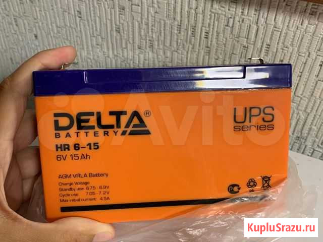 Аккумулятор Delta HR 6-15 Лыткарино - изображение 1