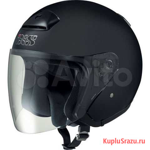 Шлем открытый IXS HX 118 черный матовый Тверь - изображение 1