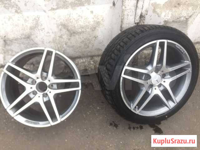 1 колесо, AMG, оригинал r18 w212 8,5J, новое Люберцы - изображение 1