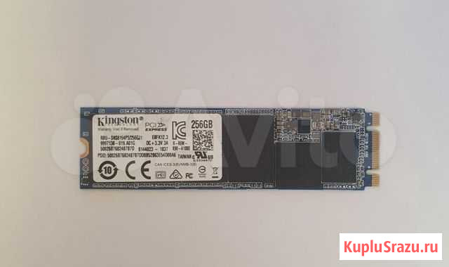 SSD 256gb M.2 Kingston RBU-SNS8154P3/256GJ Комсомольск-на-Амуре - изображение 1