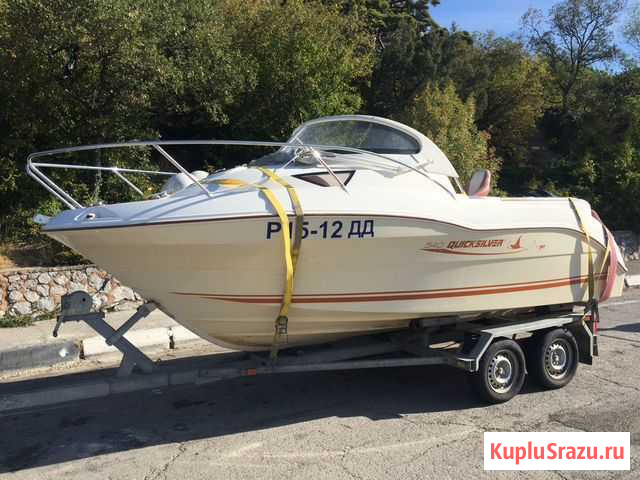 Катер каютный Quicksilver 540 Cruiser 2006г Севастополь - изображение 1