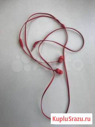 Наушники с микрофоном JBL T110 Red Томск - изображение 1