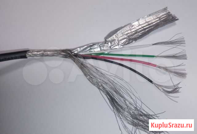 USB кабель 28awg/1p + 26awg/2c лужёная медь Таганрог - изображение 1