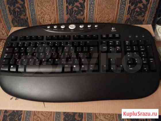 Клавиатура Logitech проводная плюс мышь Долгопрудный