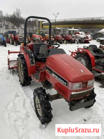 Японский минитрактор Mitsubishi Mt185 +фреза Москва - изображение 1
