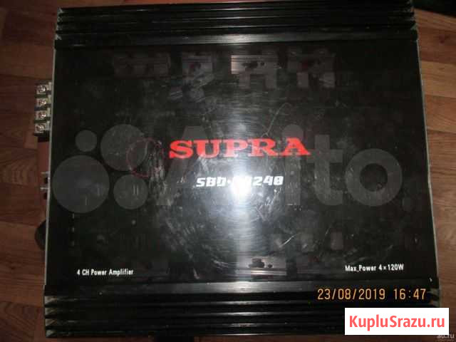 Продам усилитель supra Губкин - изображение 1