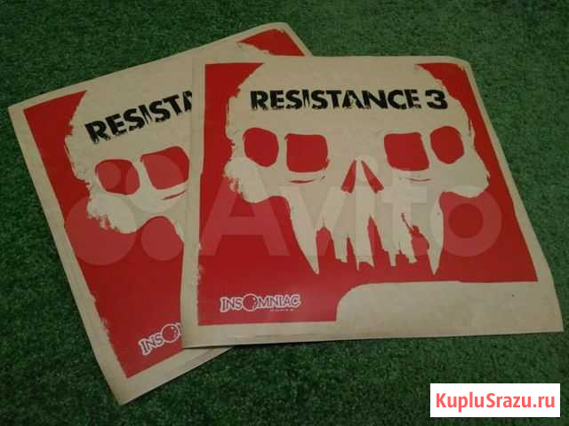 Винил Resistanse для PS3 Курск - изображение 1