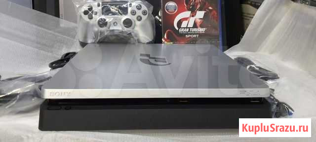 PS4 Slim 1Tb Gran Turismo Edition. Новая. Обмен Тольятти - изображение 1