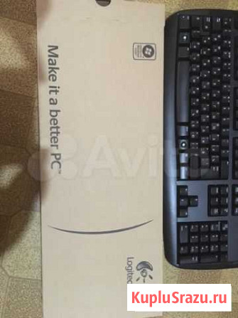 Проводная клавиатура Logitech новая Саратов - изображение 1