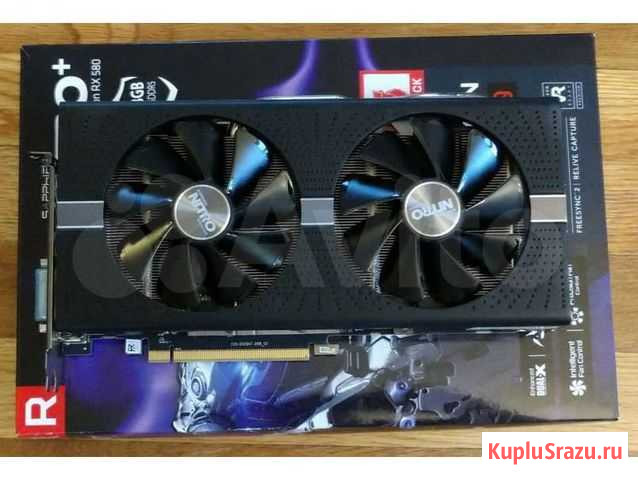 Видеокарта RX 580 4g nitro + Курск - изображение 1