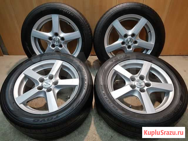 Лето 215/55 R16+Литьё 5х112 Цо70.1Vw,Audi, Mercede Тула - изображение 1