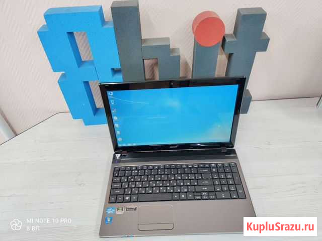 Игровой ноутбук Acer core i3-2370 + nvidia gt540 Рубцовск - изображение 1