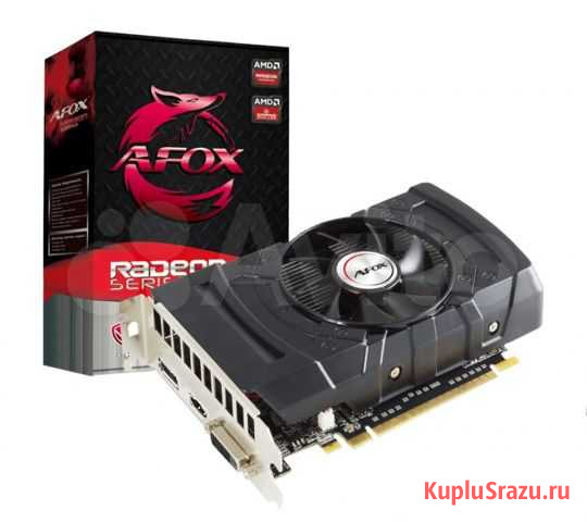Видеокарта Afox RX550 2GB Хасавюрт - изображение 1