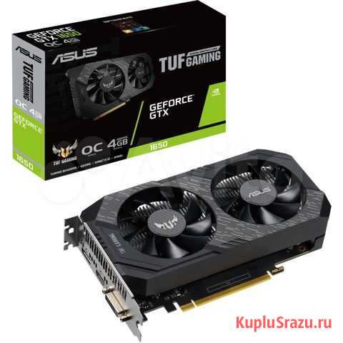 Новая Nvidia GTX1650 TUF Gaming X 4Gb Екатеринбург - изображение 1