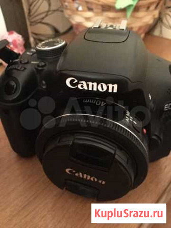Canon 600 D + canon 40 mm 2/8 Зарайск - изображение 1