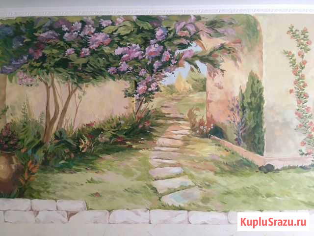 Художественная роспись стен Оренбург - изображение 1