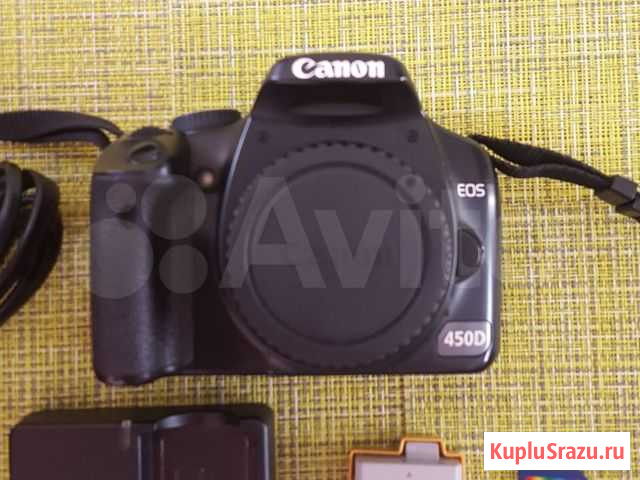 Зеркальный фотоаппарат Canon 450D body Нижний Новгород - изображение 1