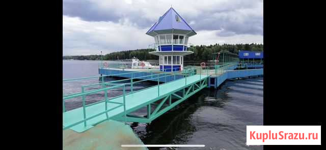 Место для катера, постройки эллинга, пирс Икша - изображение 1