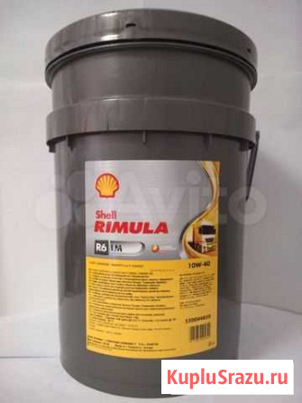 Масло Shell rimula R6 LM 10W-40 в канистрах 20л Казань - изображение 1