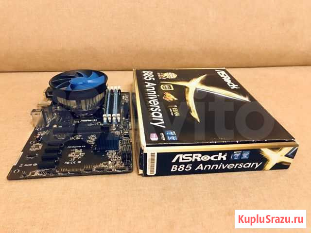 ASRock B85 Anniversary + G1840 Нижний Новгород - изображение 1