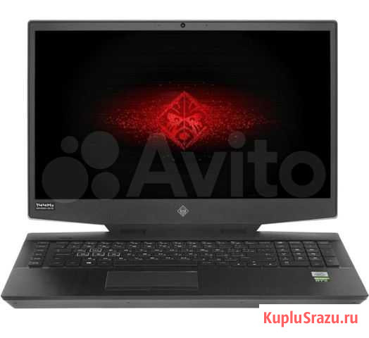 Ноутбук HP omen 17-cb1023ur черный 17.3 Тында - изображение 1