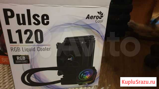 Водяное охлаждение AeroCool Pulse L120 Чебоксары - изображение 1
