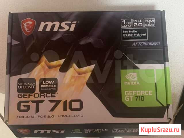 Видеокарта GeForce gt 710 Чебоксары - изображение 1