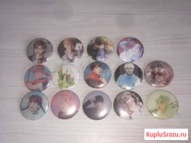 Значки с BTS Иркутск - изображение 1