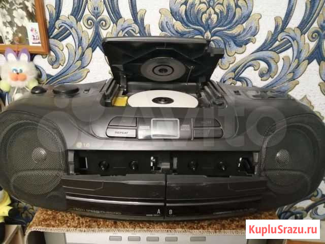 Магнитола 2х кассетник LG с CD Стерлитамак - изображение 1