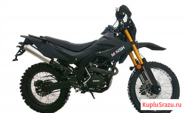 Мотоцикл M1nsk(Минск) X 250 Беларусь черный Елань - изображение 1