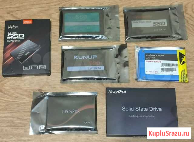 SSD 120GB/240GB Sata3/M2 nvme новые Новосибирск - изображение 1