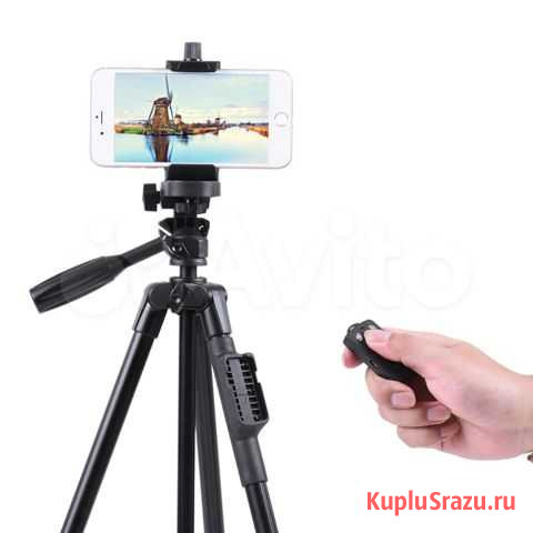 Оригинальный штатив с пультом Yunteng VCT-5208 Санкт-Петербург - изображение 1