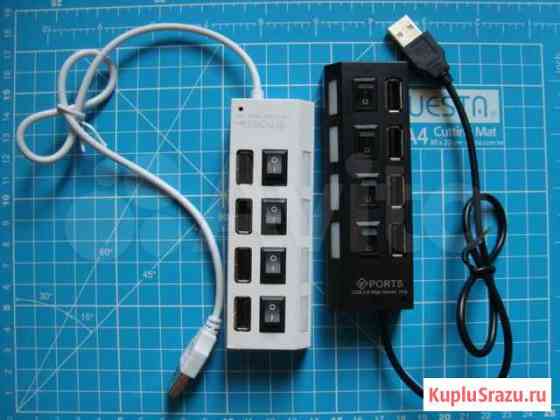 USB на 4 порта с выключателями и подсветкой Краснодар