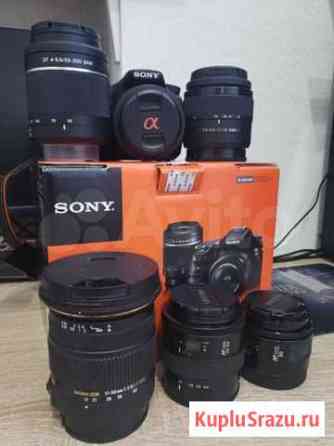 Sony alpha 58 обьективы Омск