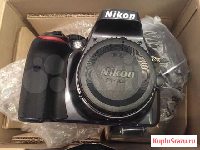 Nikon D3300 с объективом AF-S DX 18-55mm Новый Челябинск - изображение 1