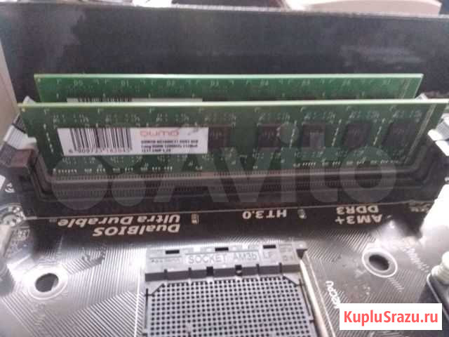 Материнка gigabyte GA-78LMT-USB3 R2+16GB Смоленск - изображение 1