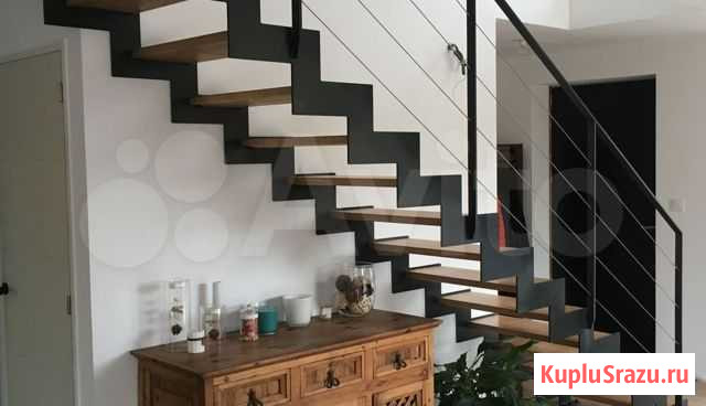 Лестница на тетиве для частного дома Гатчина - изображение 1