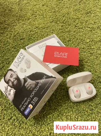 Elari eardrops white/белые Мурино - изображение 1
