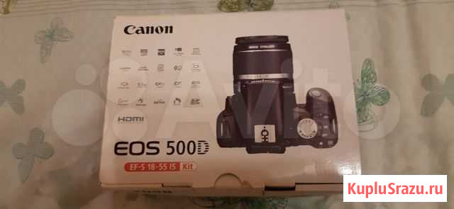 Зеркальный фотоаппарат Canon EOS 500 D Нижний Новгород - изображение 1