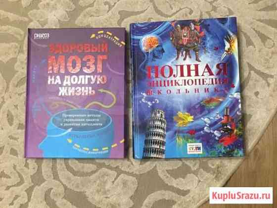 Книги («полная энциклопеция школьника», «здоровый Шебекино